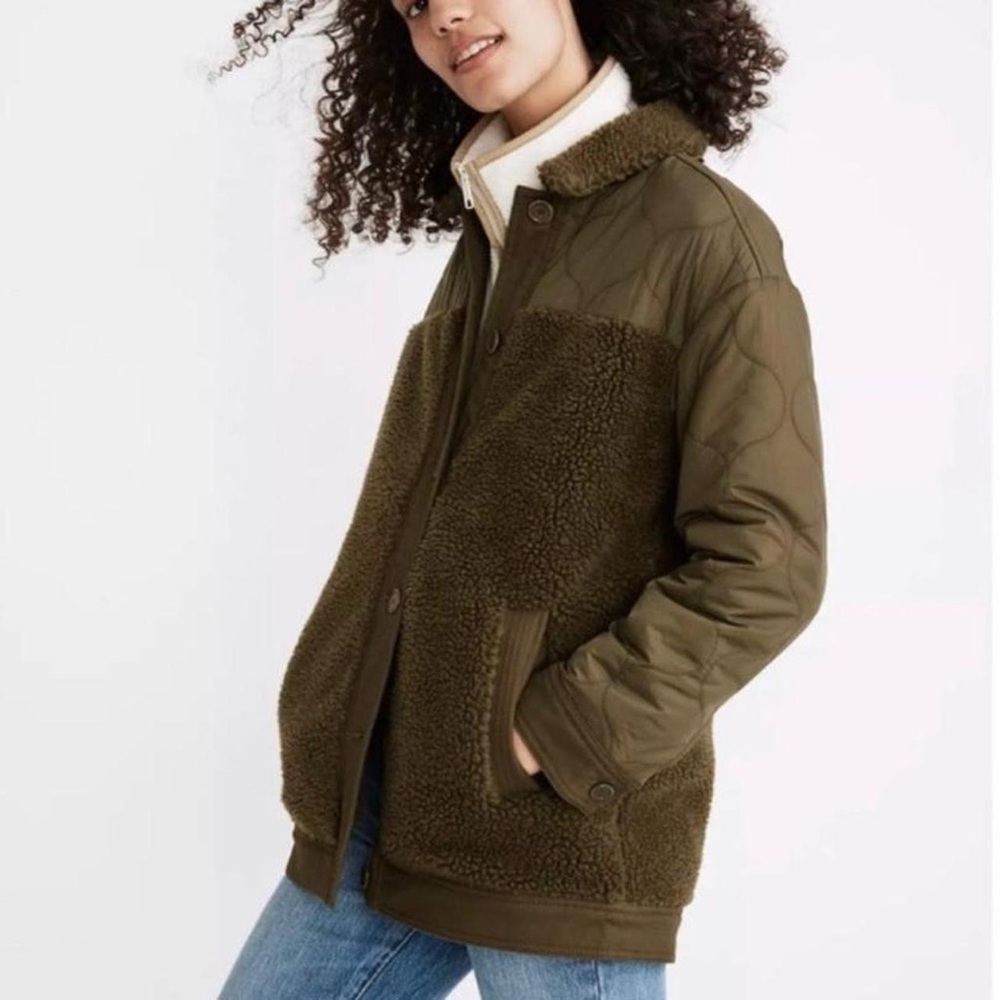 MADEWELL Hybrid Sherpa Jacket - Picture 4 of 5
